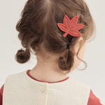 Maple leaf hairpin set