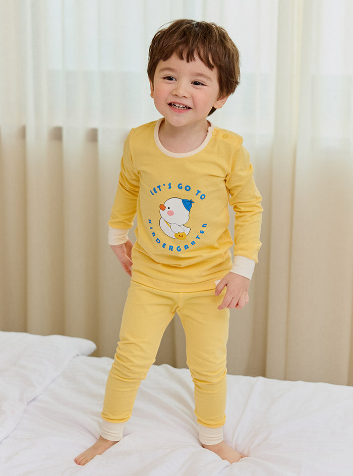 Kindergarten single spandex (24SS) indoor wear set