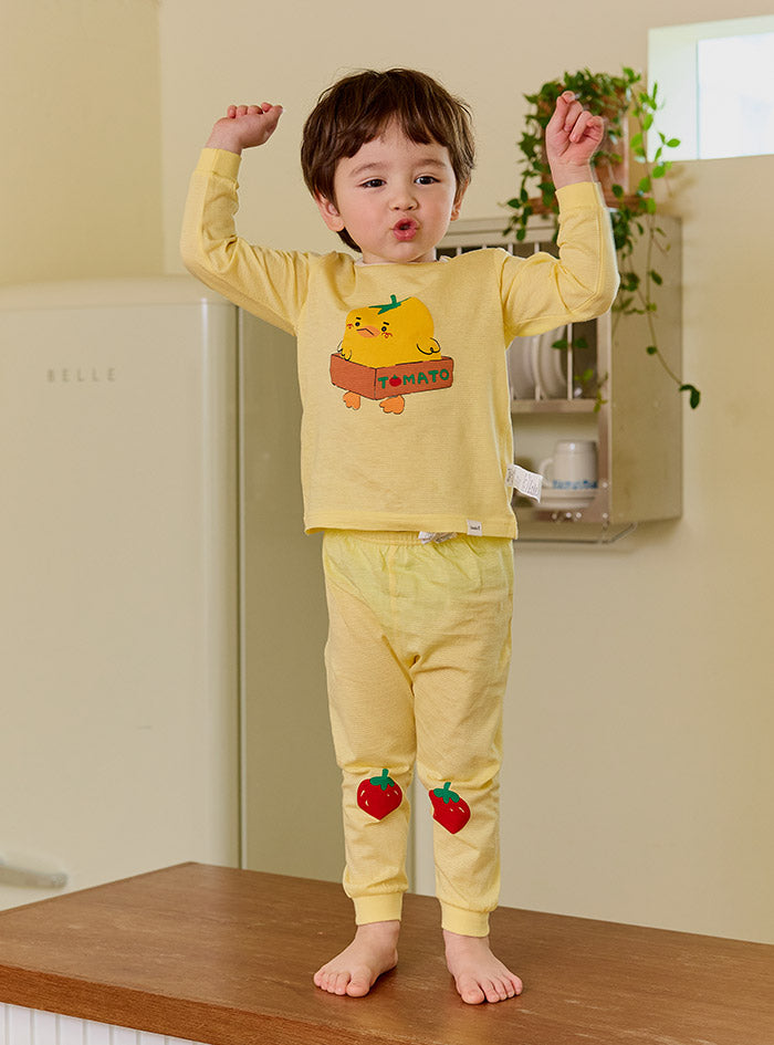 Tomato jacquard (24SS) indoor wear set