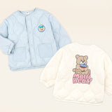 New hug bear quilting jumper