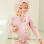 Como Frill Rash Guard 2-Piece Set (2 Colors)