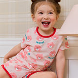 The petit lam short sleeve (24SS) Mesh Indoor Set