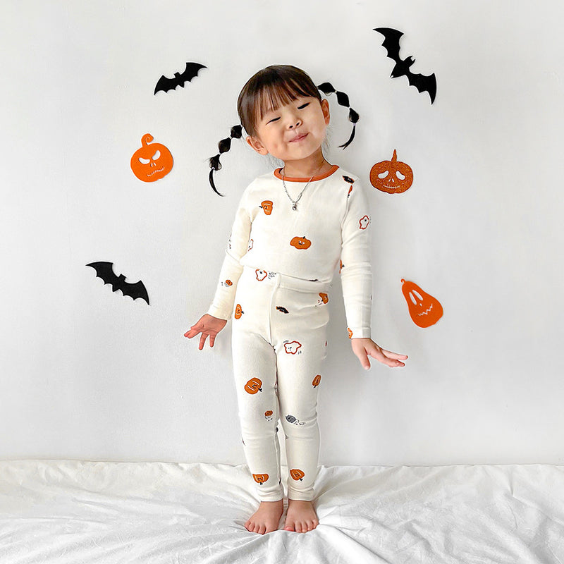 Pumpkin friend top and bottom set