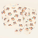 MOLLIMELLI jumping dog top and bottom Set