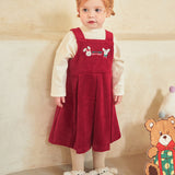 Merry Ann Layered Veloa Bonding Dress