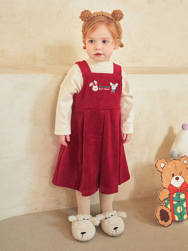 Merry Ann Layered Veloa Bonding Dress