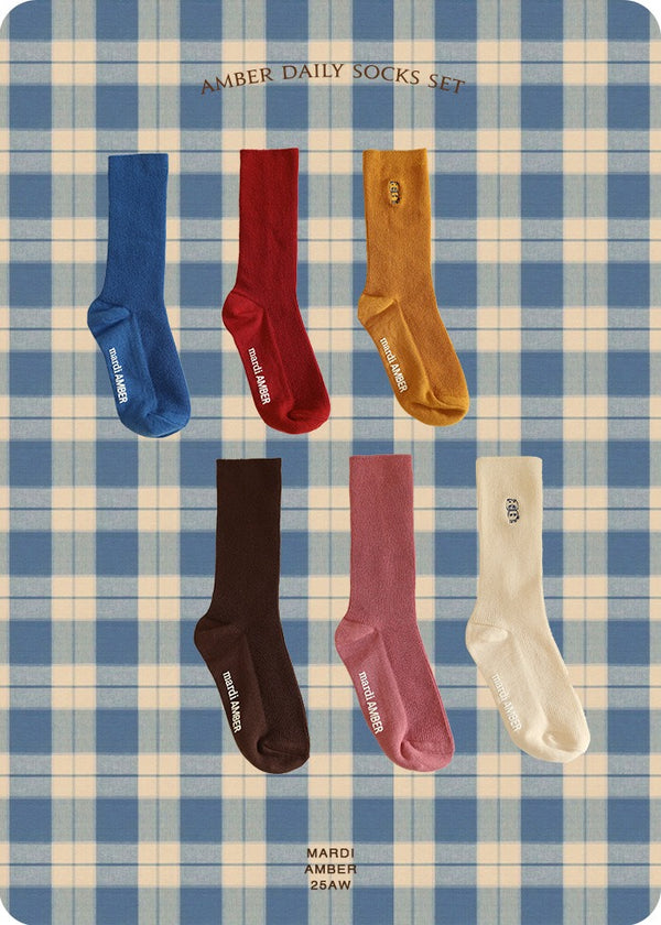 Amber Daily Socks Set
