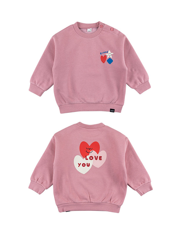 Heart prene sweatshirt (23FW)