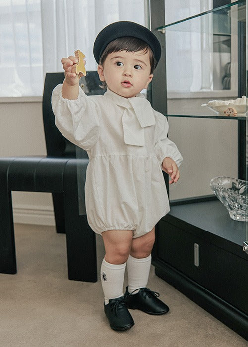 Tie Bodysuit_White
