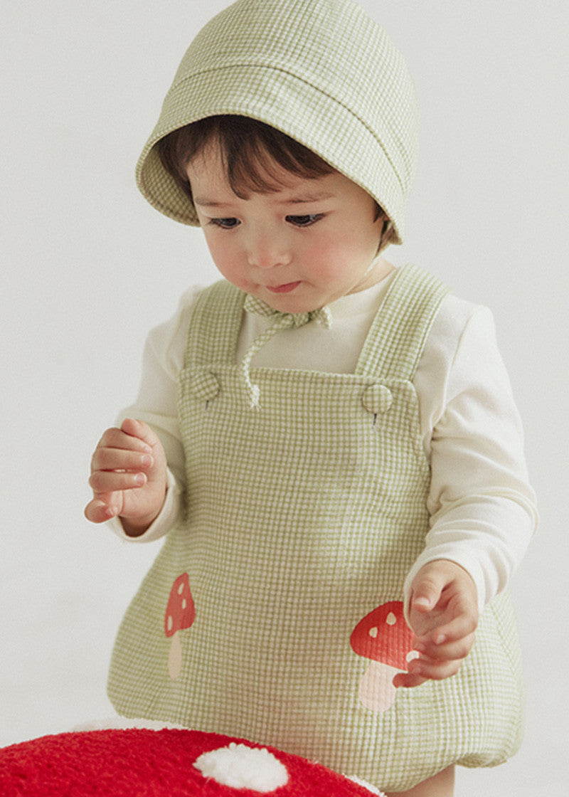 Mushroom overalls