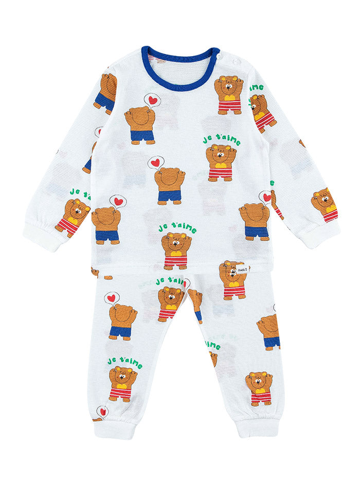 Sweet Bear jacquard (24SS) indoor wear set