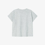 Single Basic T-shirt Melange Gray