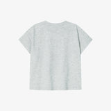 Single Basic T-shirt Melange Gray