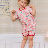 The petit lam short sleeve (24SS) Mesh Indoor Set