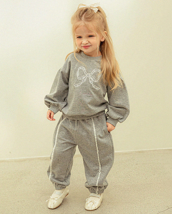 [Pimpollo] Coco ribbon top and bottom clothes (2 colors)