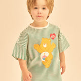 [Care Bear] Care Bears Pinstripe Overfit T-Shirt