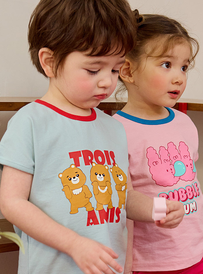 Trois Bear Short Sleeve (24SS) Indoor Set