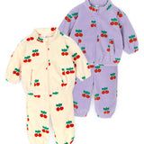 [Pimpollo] Cherry up business upper and lower clothes