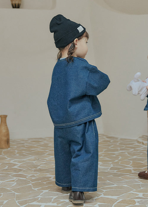MORI BLOUSON DENIM