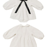 KANE SKIRT ROMPERS WHITE