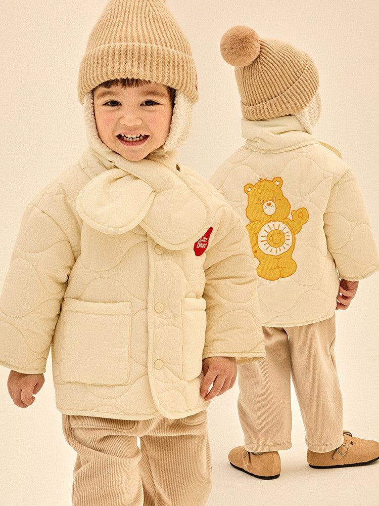 [Care Bears] Muffler Set Cloud Quilted Jumper