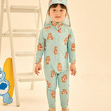 [Care Bear] Care Bear's Lashguard Swimsuit (Flap Cap Set)