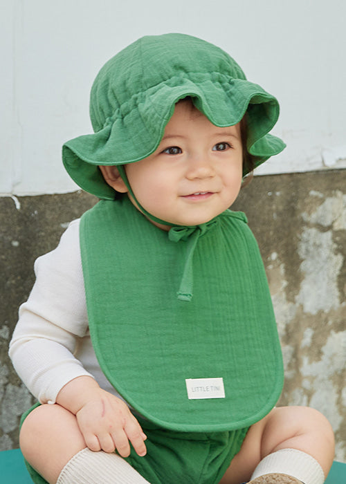 Cozy Big Bib Bib_Green