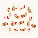 [Disney] Lady & Tramp Heart Top Man to Man T-shirt