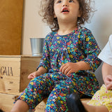 French loose fit underwear (25SS) Indoor Set blue