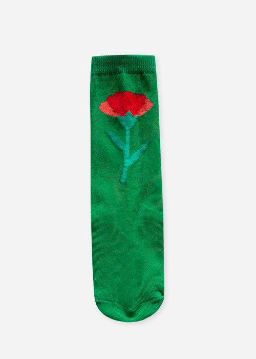 CARNATION KNEE SOCKS