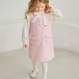 [Heyjmini] Pearl-decorated twed one-piece