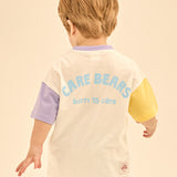 [Care Bear] Then Pee Bear Sleeve Color T-Shirt