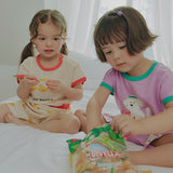 Animals Bamboo Mesh Short sleeve Indoor Wear 3 Set 家居服(26SS)