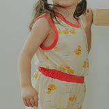 Animals Bamboo Mesh Short sleeve Indoor Wear 3 Set 家居服(26SS)