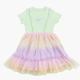Aurora Ribbed Sheer Dress (26SS)