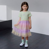 Aurora Ribbed Sheer Dress (26SS)