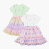 Aurora Ribbed Sheer Dress (26SS)