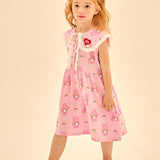 [Care Bear] Rainbow Cheer Bear Frill Collar One Piece