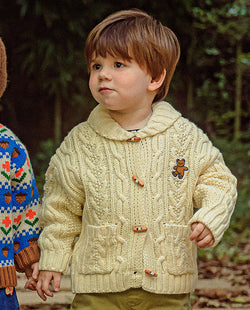 Ted cable cardigan (2 colors)