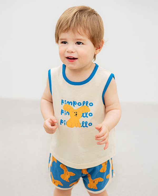 [Pimpollo] Bibi sleeveless top and bottom set