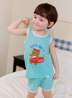 Joy Bear (24SS) mesh vest set