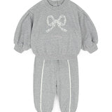 [Pimpollo] Coco ribbon top and bottom clothes (2 colors)