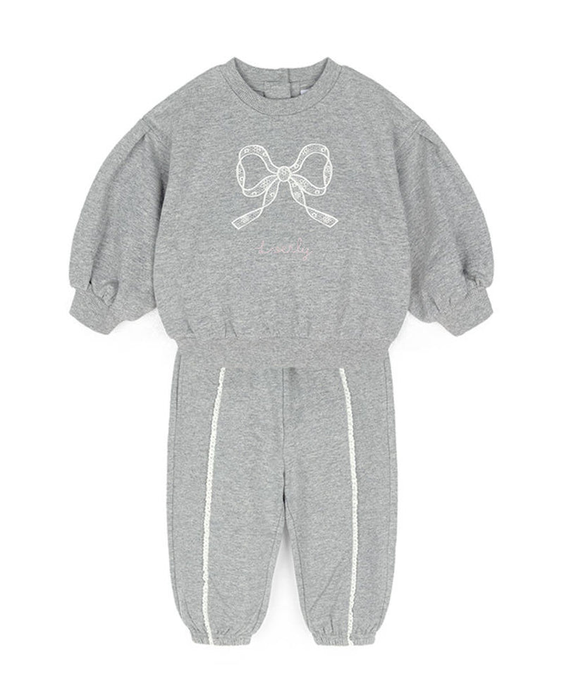 [Pimpollo] Coco ribbon top and bottom clothes (2 colors)