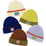 Tree and bear beanie hat