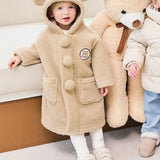 Pom Pom Bear Dumb Blong Hood Coat