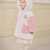 Big ribbon hot wind hood jumper