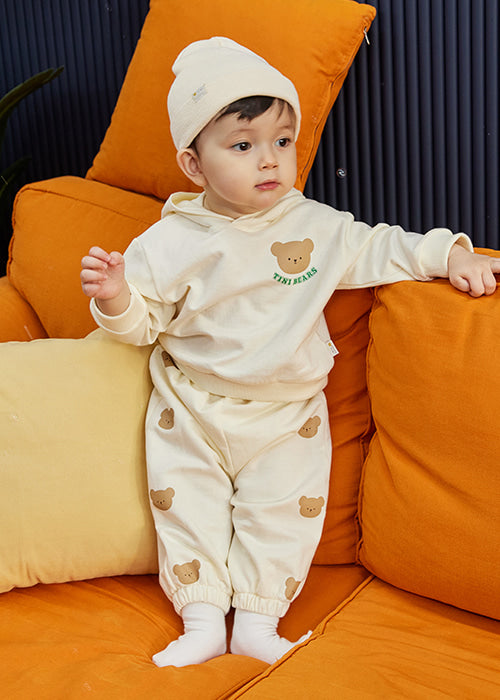 BENU HOODIE SET_Cream