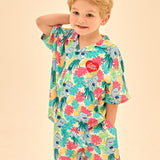 [Care Bear] Vacation Then-Bear Shirt Top and bottom