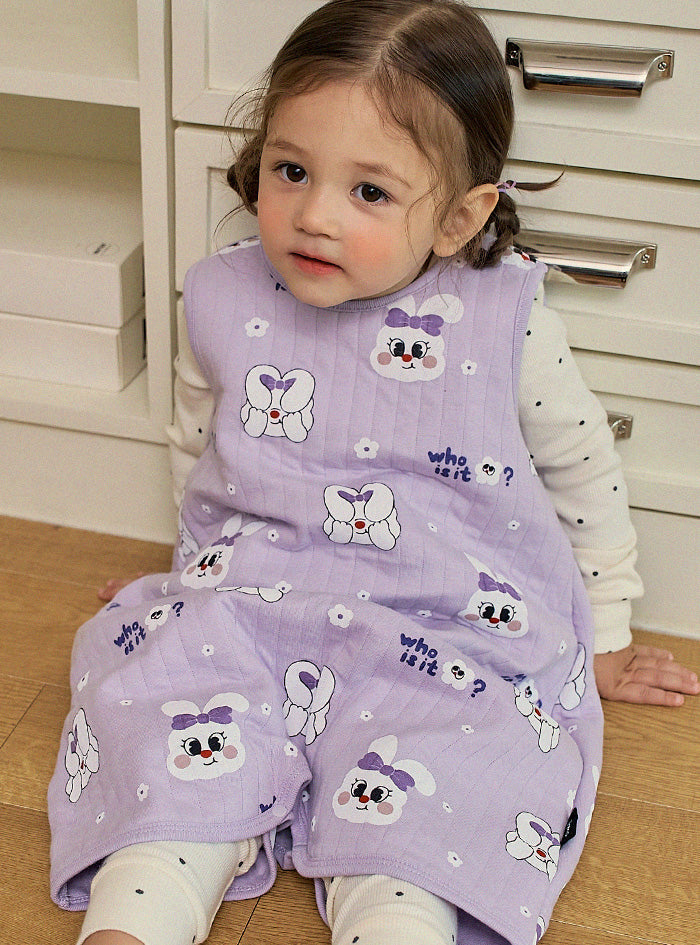 Purple Rabbit Sleeping vest  24FW