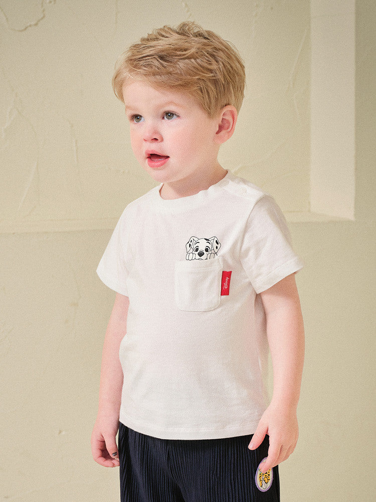 101 Dalmatian pocket short-sleeved t-shirt